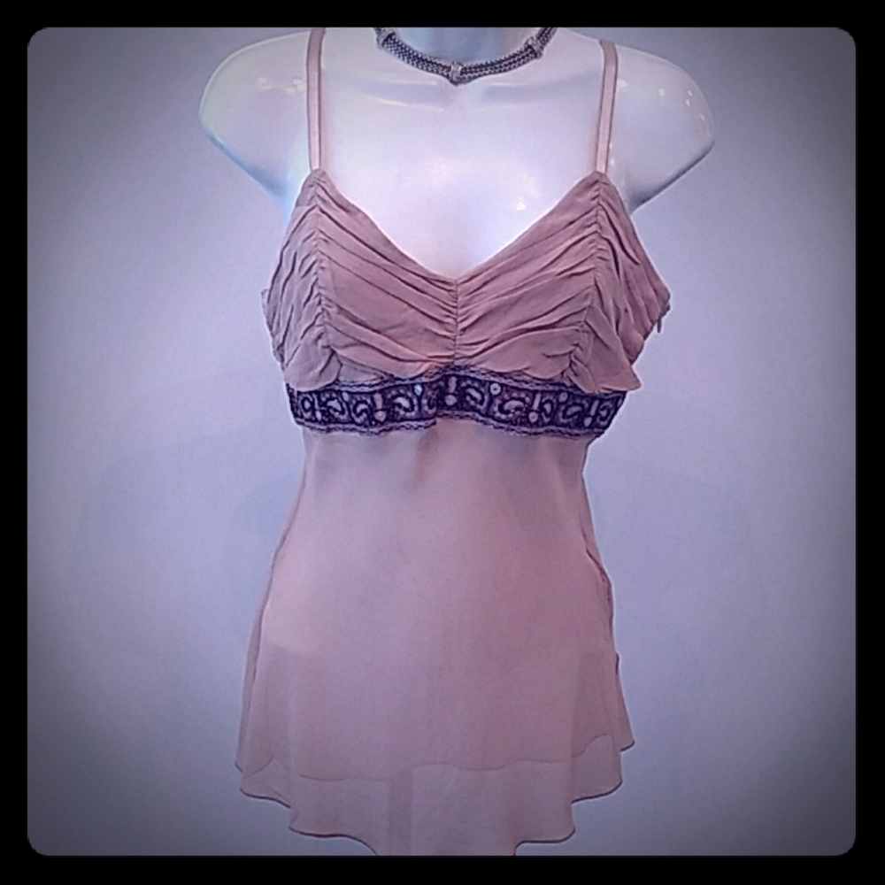 bebe Sheer Top